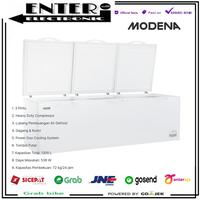 Gambar MODENA MD130W - CHEST FREEZER BOX 3 PINTU 1300 L MODENA MD130 MD 130 W dari Enter Electronic Kota Tangerang Selatan 1 Tokopedia