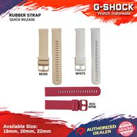 Gambar Tali Karet Silikon Strap Rubber Jam Tangan 18mm 20mm 22mm Rubber Strap - Gray, 18mm dari G-Shock Watch Indonesia Kota Bandung 2 Tokopedia