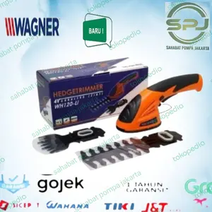 Alat potong tanaman pagar rumput WAGNER 120-LI 4V cordles hedgetrimmer