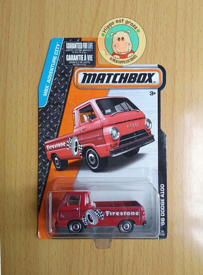 Gambar Matchbox 66 Dodge A100 Firestone Merah dari Hippoeatgrass Kota Administrasi Jakarta Barat Tokopedia