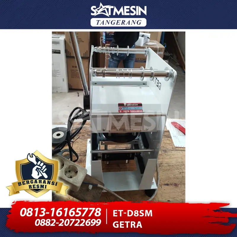 Mesin Press Gelas Manual Dilengkapi Digital Counter ET-D8S Getra 2
