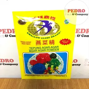 Swallow tepung agar agar powder 7 gram - coklat brown chocolate