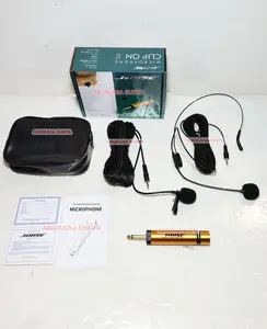 MIC CLIP ON HEADSET NOISE CLIP ON II / MIC JEPIT BANDO KABEL 10 METER