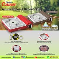 Gambar Cosmos CGS-123 P BROWN - Kompor Portable 1.45 Kg 1 Tungku dari Cosmos Official Bali Kota Denpasar 3 Tokopedia