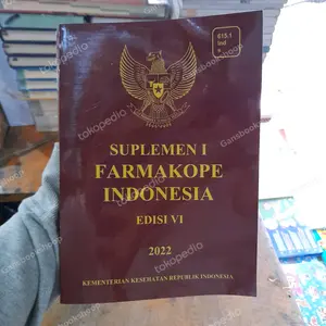 BUKU SUPLEMEN 1 FARMAKOPE INDONESIA EDISI VI 2022