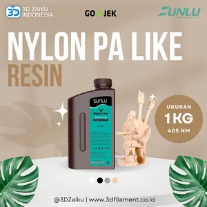 SUNLU Nylon PA Like Resin 1 KG 405 nm UV LCD DLP 3D Printer