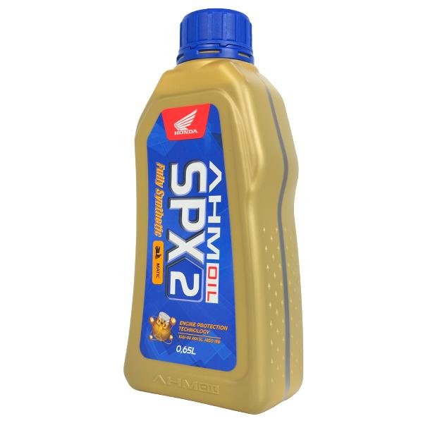 Gambar Oli Motor AHM Oil SPX2 0.65 L 10W-30 Matic 110 cc dari Honda Cengkareng Kota Tangerang Tokopedia