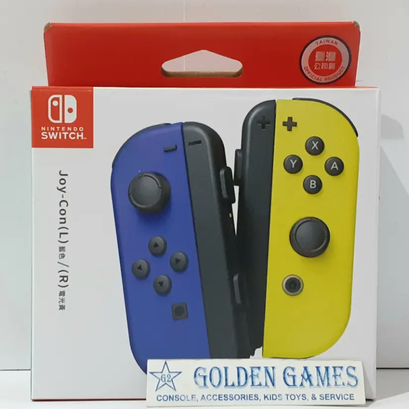 Nintendo Switch Joy-Con Blue/Neon Yellow