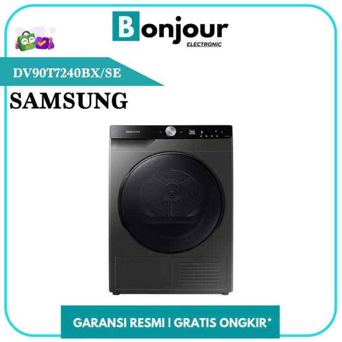 Gambar Dryer Only Front Loading 9Kg Samsung DV90T7240BX Dry 9Kg Samsung dari Bonjour Electronic Official Kota Depok Tokopedia
