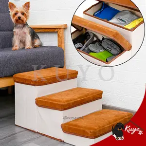 Pet Cat Dog Stairs Tangga Anjing Kucing Multifungsi Antislip Foldable