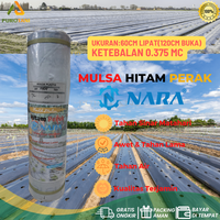 Gambar Plastik Mulsa 1Roll 7kg NARA Plastik 60 CM -120 CM Ukuran 60x120M dari PUROTANI.ID Kab. Purworejo 1 Tokopedia