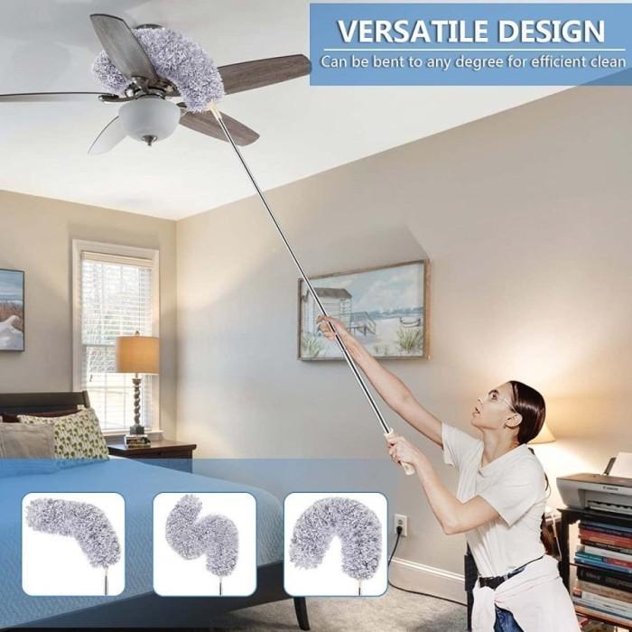 Microfiber Duster Set Dusters for Cleaning Ceiling ORIGINAL U&I - Shop ...