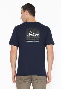 Gambar T-shirt Pocket Tee Kaos Saku HEMMEH Navy - M dari HEMMEH.ID Kota Bandung 4 Tokopedia