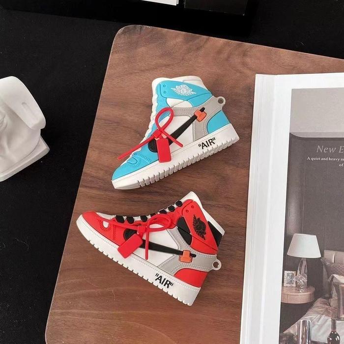 Gambar NIKE AJ OFF WHITE SERIES - Airpods Case Nike X Off White Gen 1 2 3 PRO - Biru Muda, Airpods Gen 1/2 dari Arceantics Kota Tangerang Tokopedia