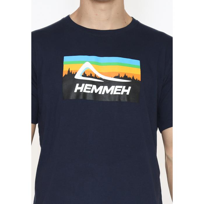 Gambar T-shirt kaos HEMMEH navy gonia - S dari HEMMEH.ID Kota Bandung Tokopedia