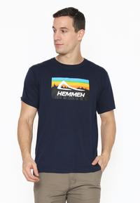 Gambar T-shirt kaos HEMMEH navy gonia - S dari HEMMEH.ID Kota Bandung 2 Tokopedia