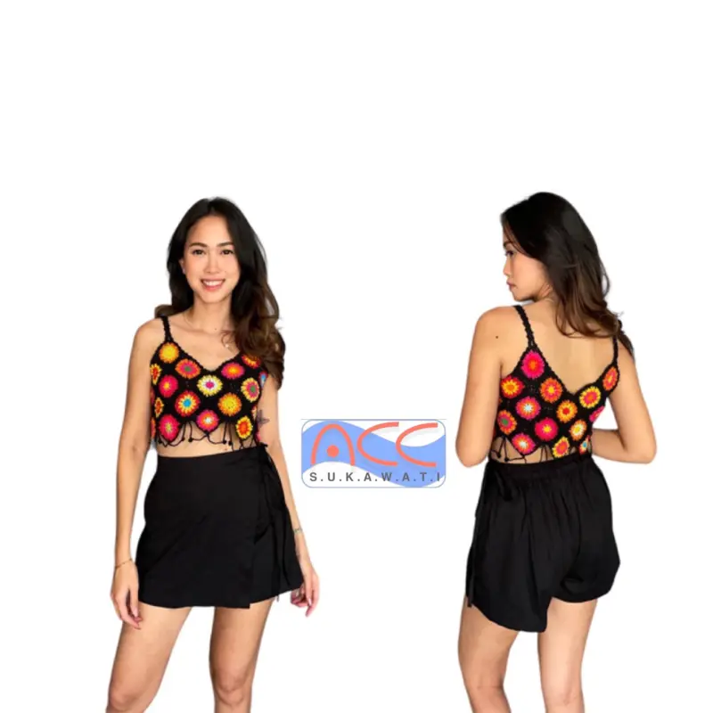 BIKINI RAJUT/ BRA RAJUT GONJER MOTIF 0