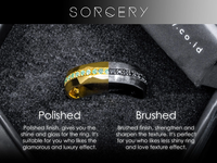 Gambar SORCERY 925 Silver Ring SGN Cincin Perak Emas 18KReal Gold Pria Wanita - 925 Silver, Silver dari Sorcery Kab. Tangerang 4 Tokopedia