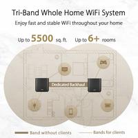 Gambar ASUS ZenWiFi XT8 Black Whole Home Mesh WiFi 6 System (Single Pack) dari ASUS COMPONENT Kota Administrasi Jakarta Pusat 5 Tokopedia