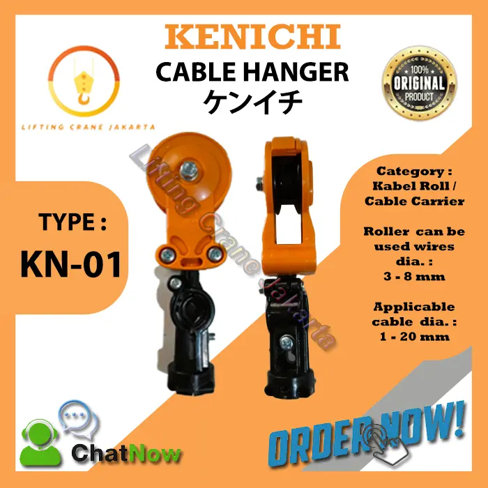 Cable Hanger Cable Carrier Gantungan Kabel KN-01 JAPAN