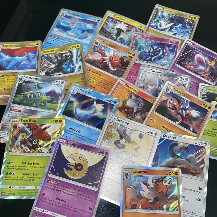KEIMART / R Holo/Foil – Random Bulk – Kartu Pokemon TCG Indonesia 2