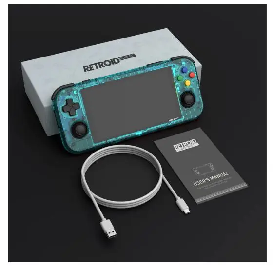 Retroid Pocket 3+ Handheld Portable Game Retro Console Android System 6