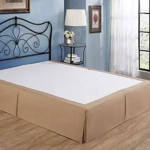 Bed skirt standar hotel - penutup kolong tempat tidur Tebal