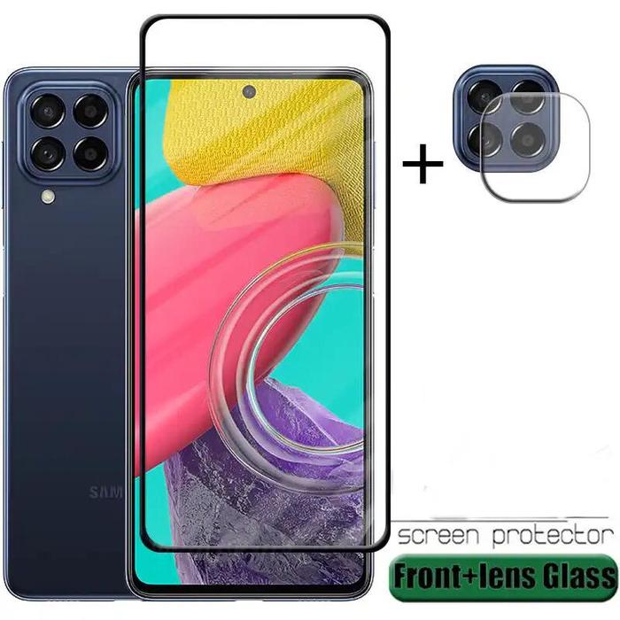 Gambar SAMSUNG M53 5G Tempered Glass Full + Camera Lens Anti Gores SAMSUNG dari Kedaikudua Kota Administrasi Jakarta Barat Tokopedia