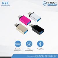 Gambar Adaptor Converter Adapter OTG USB to Type C 3.0 Fast Speed NYK dari BORONG KOMPUTER Kota Administrasi Jakarta Barat 1 Tokopedia