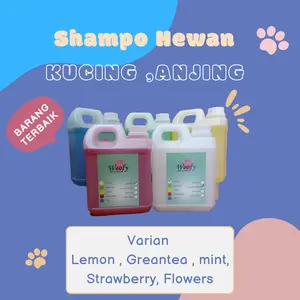 Shampo kucing shampo anjing 1Liter shampo + conditioner