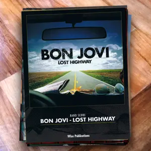 Buku Tablature Gitar - Bonjovi - Lost Highway Album