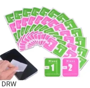 Tissue tisu Tempered Glass Wipes Tissue Pembersih Kaca Handphone