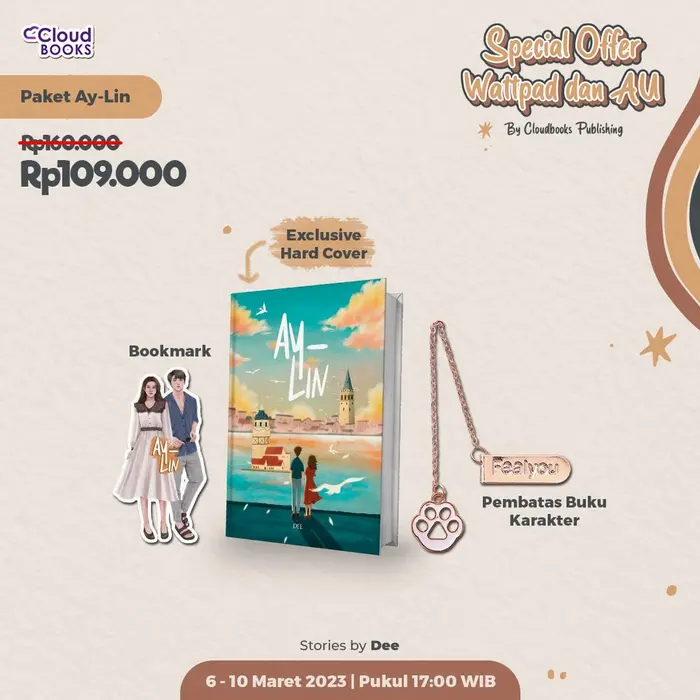 Gambar Special Offer Wattpad & AU - Buku Novel Ay-Lin - Cloudbooks Publishing - Special Offer dari Bumi Fiksi Makassar Kota Makassar 3 Tokopedia