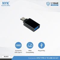 Gambar Adaptor Converter Adapter OTG USB to Type C 3.0 Fast Speed NYK dari BORONG KOMPUTER Kota Administrasi Jakarta Barat 5 Tokopedia