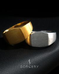 Gambar SORCERY 925 Silver Ring SGN Cincin Perak Emas 18KReal Gold Pria Wanita - 925 Silver, Silver dari Sorcery Kab. Tangerang 3 Tokopedia