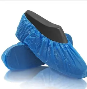 Cover Shoes Disposable Bahan Plastik CPE Tebal Shoes Cover Plastik CPE
