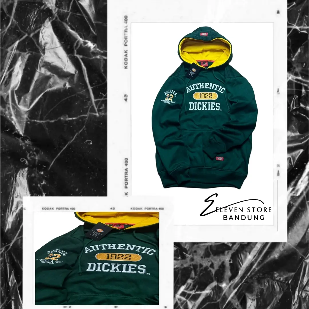 SWEATER PRIA TERBARU HOODIE DICKIES AUTHENTIC BORDIR TIMBUL
