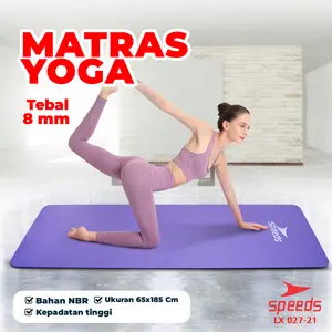 SPEEDS Matras Yoga Mat Senam Lantai Karpet Alas Olahraga 027-21
