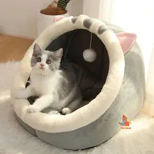 Tempat Tidur Nyaman Hewan Peliharaan Kucing - Cat House Tent Size M