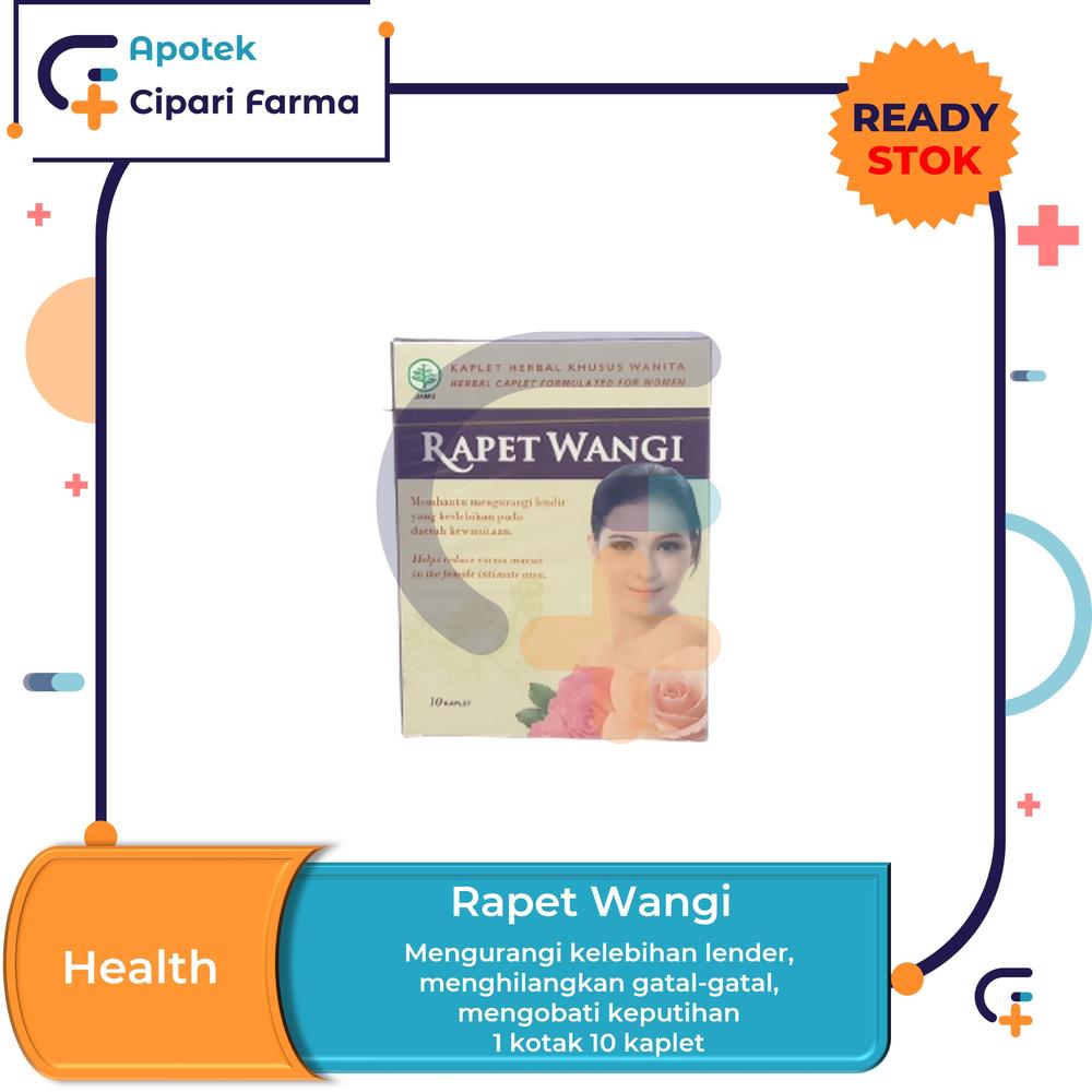 Rapet Wangi Obat Herbal Mencegah Keputihan | Masalah Kewanitaan 1 Box