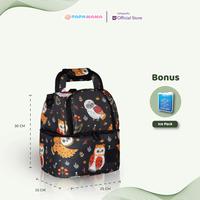 Gambar Papamama Cooler Bag Pattern - Night Owl - 3019 dari papamama_NEW Kota Administrasi Jakarta Barat 3 Tokopedia