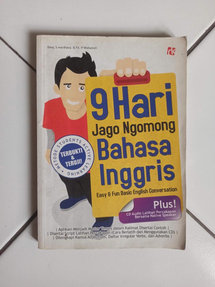 Gambar Buku 9 Hari Jago Ngomong Bahasa Inggris dari Toko Buku Bekas Aksiku Kota Administrasi Jakarta Timur Tokopedia