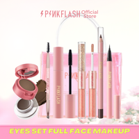 Gambar PINKFLASH Eyes Set Evenly Pigmented Eyeshadow Eyeliner Mascara Eyebrow - #04 dari PINKFLASH STORE Kab. Tangerang 1 Tokopedia