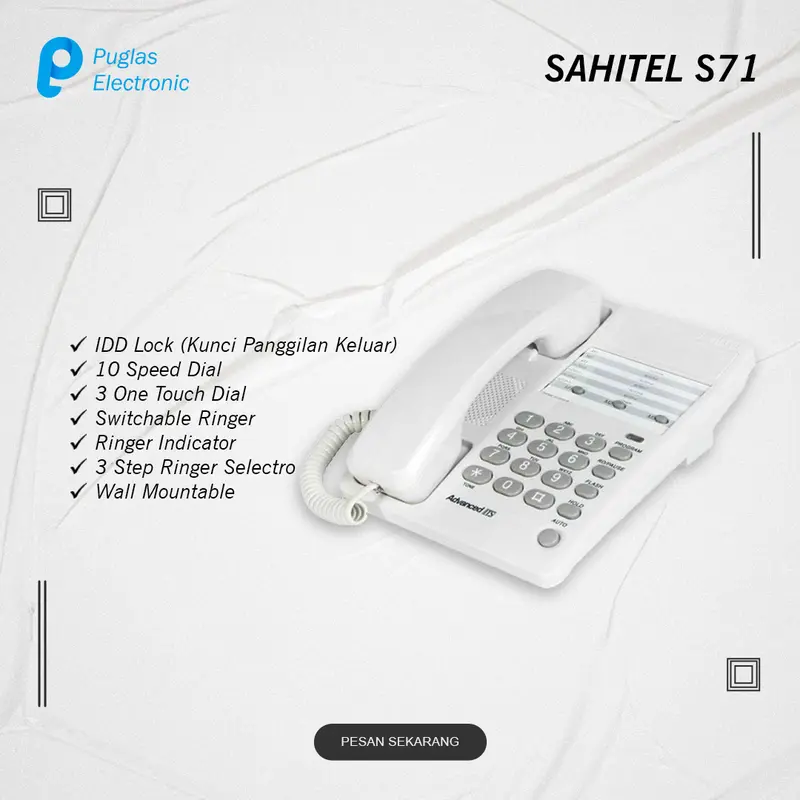 Telepon Sahitel S-71 / Telephone Kantor / Telepon Rumah 0