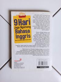Gambar Buku 9 Hari Jago Ngomong Bahasa Inggris dari Toko Buku Bekas Aksiku Kota Administrasi Jakarta Timur 4 Tokopedia