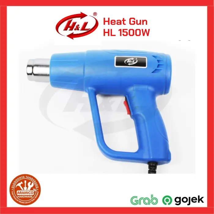 HL Alat Pemanas Plastik / Heat Gun HL 1500W 0