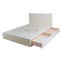Gambar Soho.id Emily Bed - Divan Laci - Ranjang Minimalis - Tempat Tidur Laci - 160 x 200 dari Soho.id Furniture Kab. Bogor 4 Tokopedia
