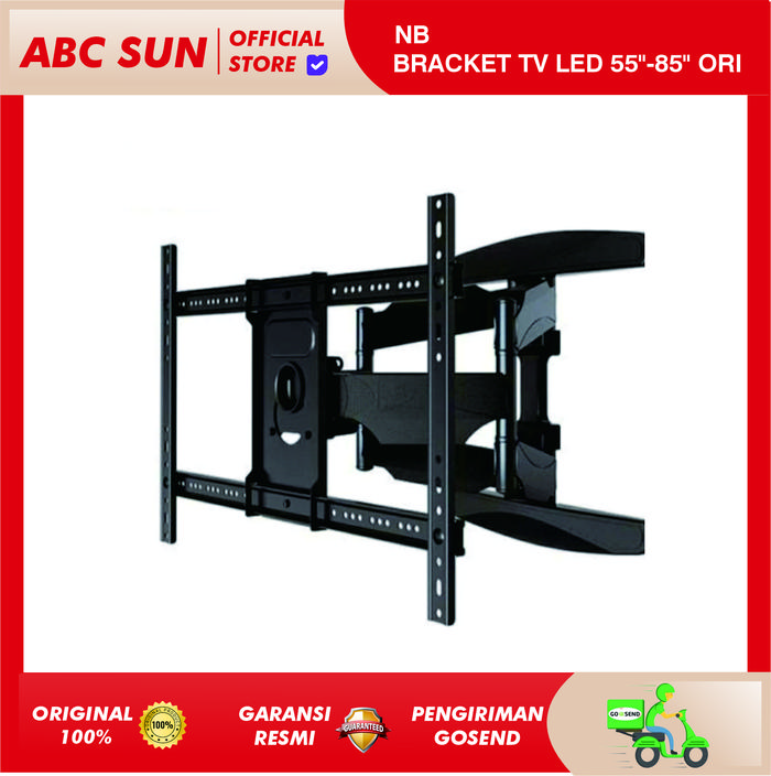Gambar North Bayou Swivel P65 Bracket Tv Led 55"-85" dari ABC Sun Electronic Kota Bandung Tokopedia