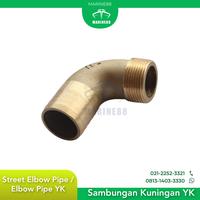 Gambar STREET ELBOW PIPE/ELBOW PIPE Kuningan (YK) Thailand - 3/4" dari MARINE88 Kota Administrasi Jakarta Barat 1 Tokopedia