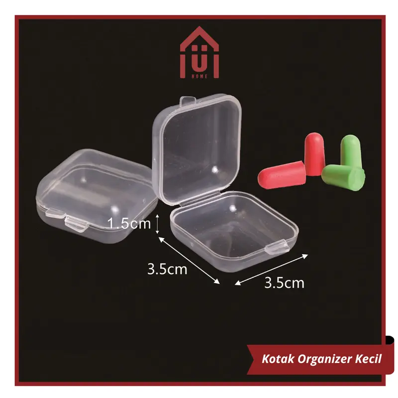 UNISO - BOX ORGANIZER MINI / KOTAK PLASTIK SERBA GUNA 3